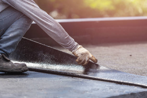 Professional Basement Waterproofing technician working in Greensburg, PA